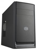 Cooler Master MasterBox E300L, 2xUSB3.0, 1x120Fan, w/o PSU, Black w/Silver line, mATX , 